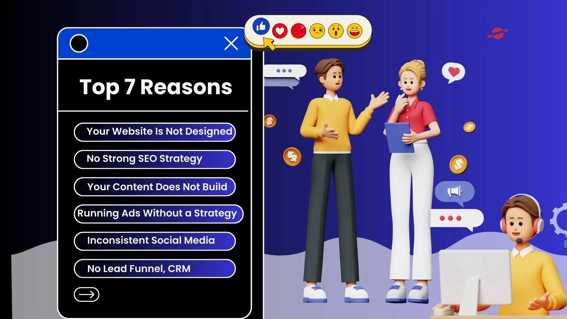 Why Your Business Is Not Getting Leads Online (Top 7 Reasons & Fixes in 2025)